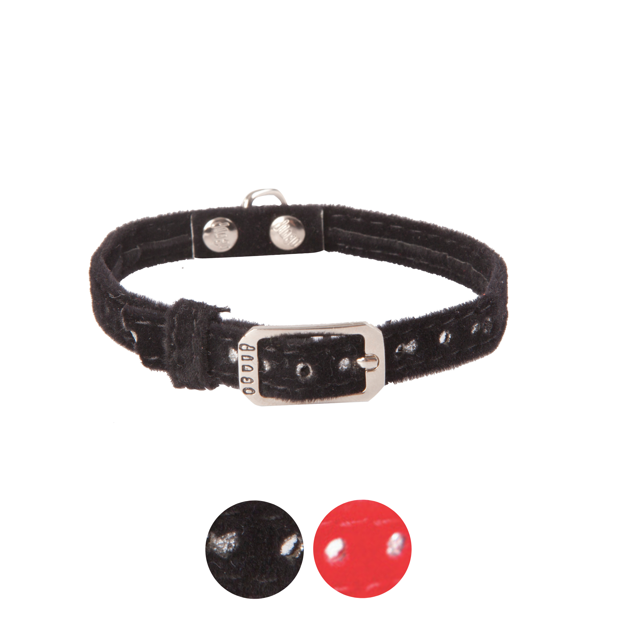 Zgardă brodată welour