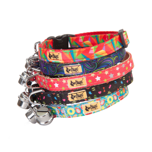 Zgardă pentru pisici cu clopoțel detașabil america