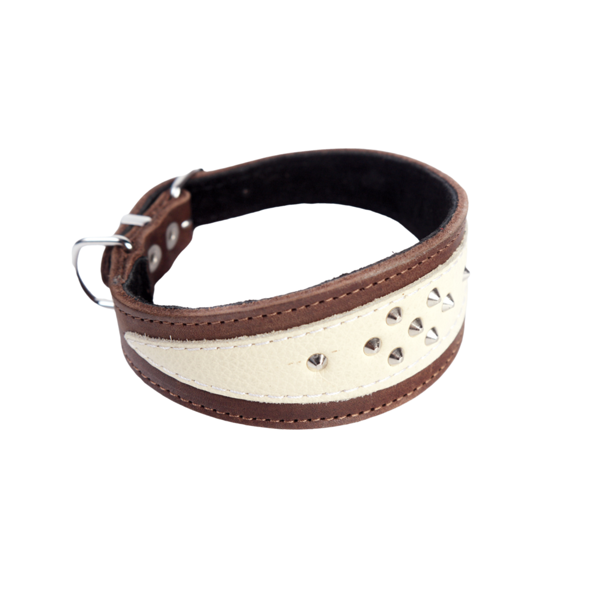 Zgardă din piele pentru ogar, whippet soft