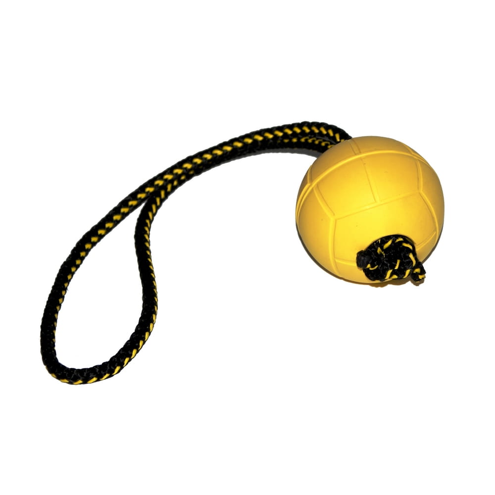 Dingo Gear – minge de antrenament Ø 70 mm cu mâner de 30 cm, moale și flotabilă