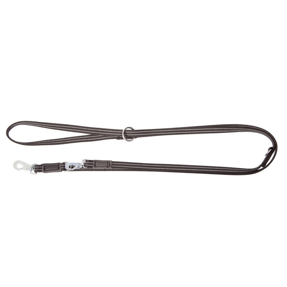 Dingo Gear – Lesă extensibilă din bandă de cauciuc cu carabină BGB