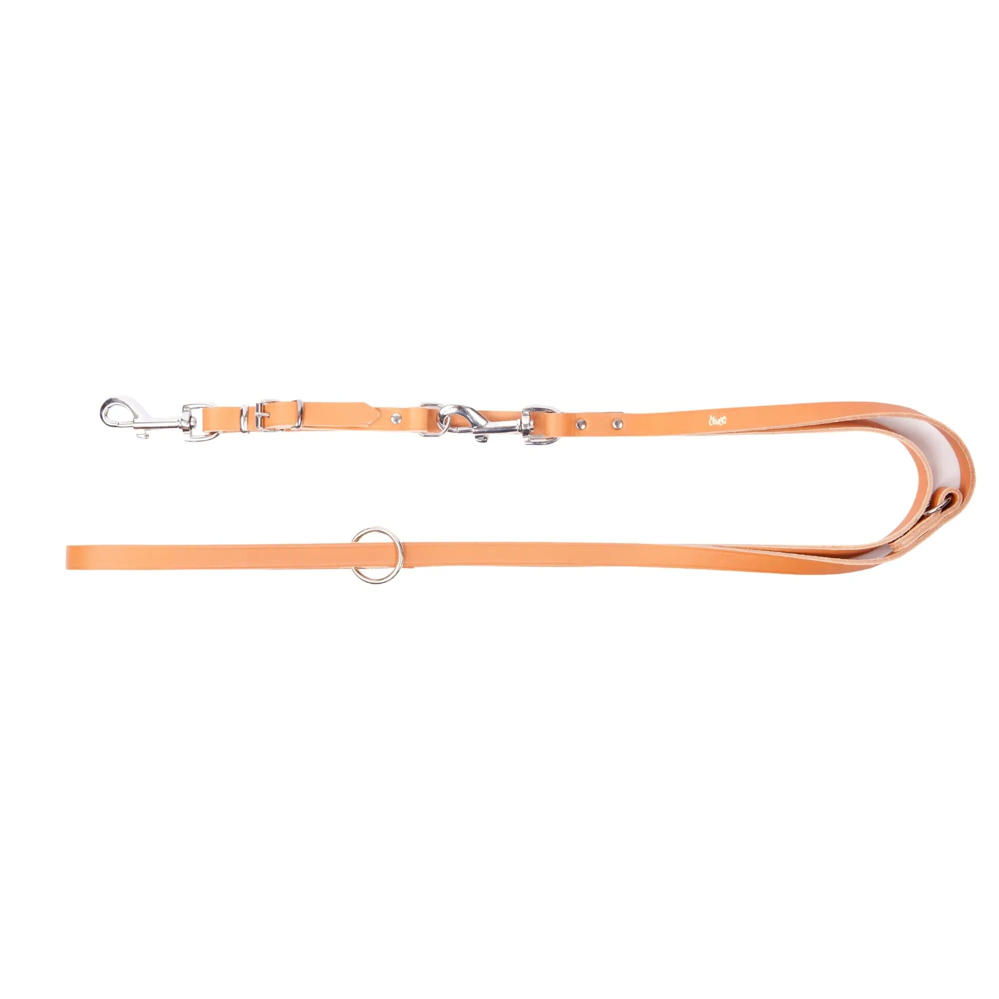 Lesă extensibilă cu nituri și carabină înlocuibilă