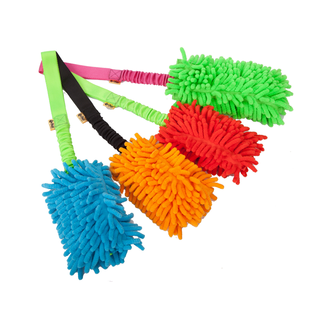 Jucărie pentru câine Mop cu mâner elastic Bungee