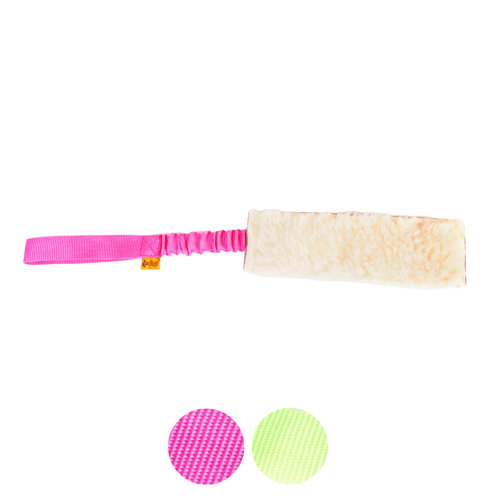 Jucărie de tracțiune elastică din lână