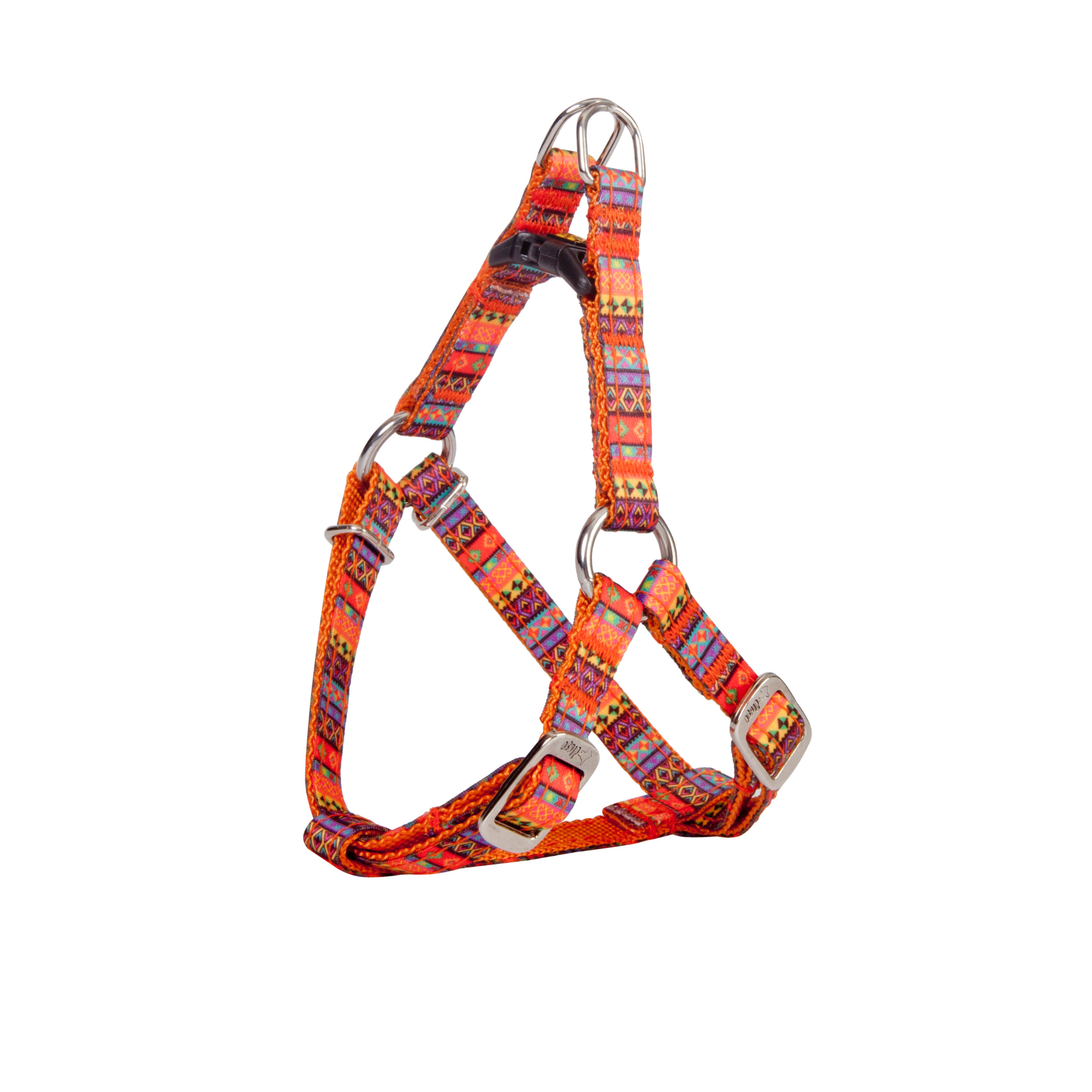 Ham colorat tip step-in pentru câini de talie mică AMERICA