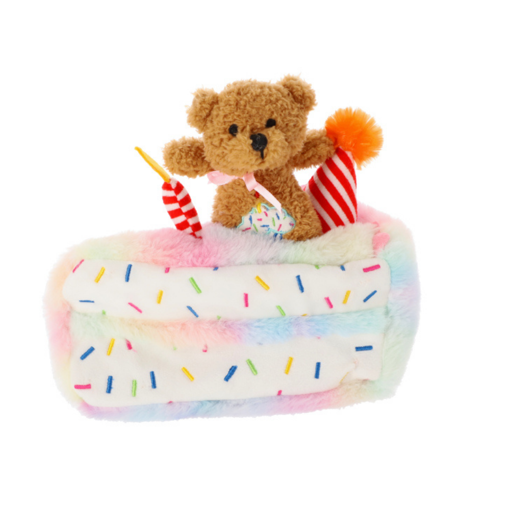 Jucărie interactivă pentru câine Tort de aniversare