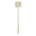 Dingo Gear – Marcaj din lemn pentru urmă cu plăcuță dreptunghiulară – 10 × 12 cm.