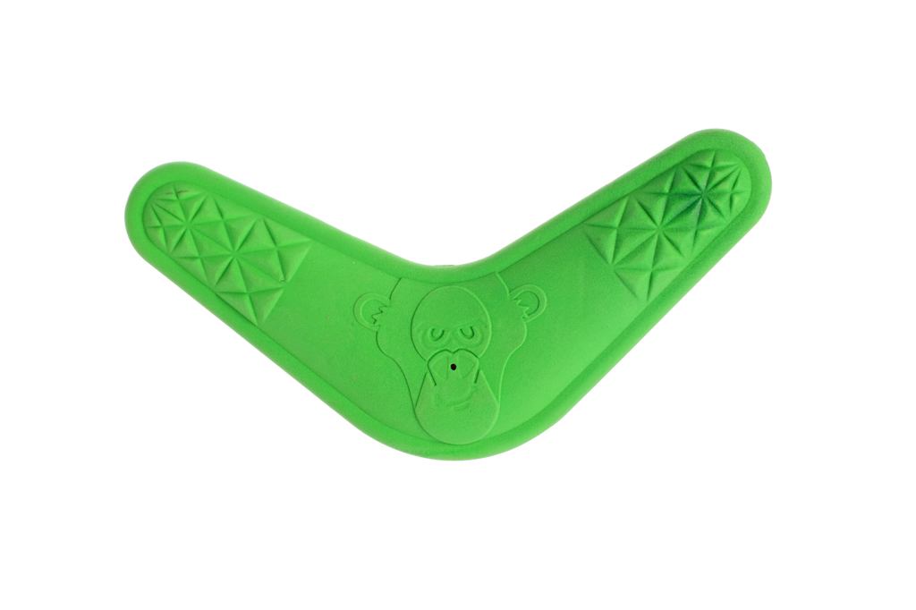 Jucărie pentru câini bumerang din cauciuc TPR 23 cm