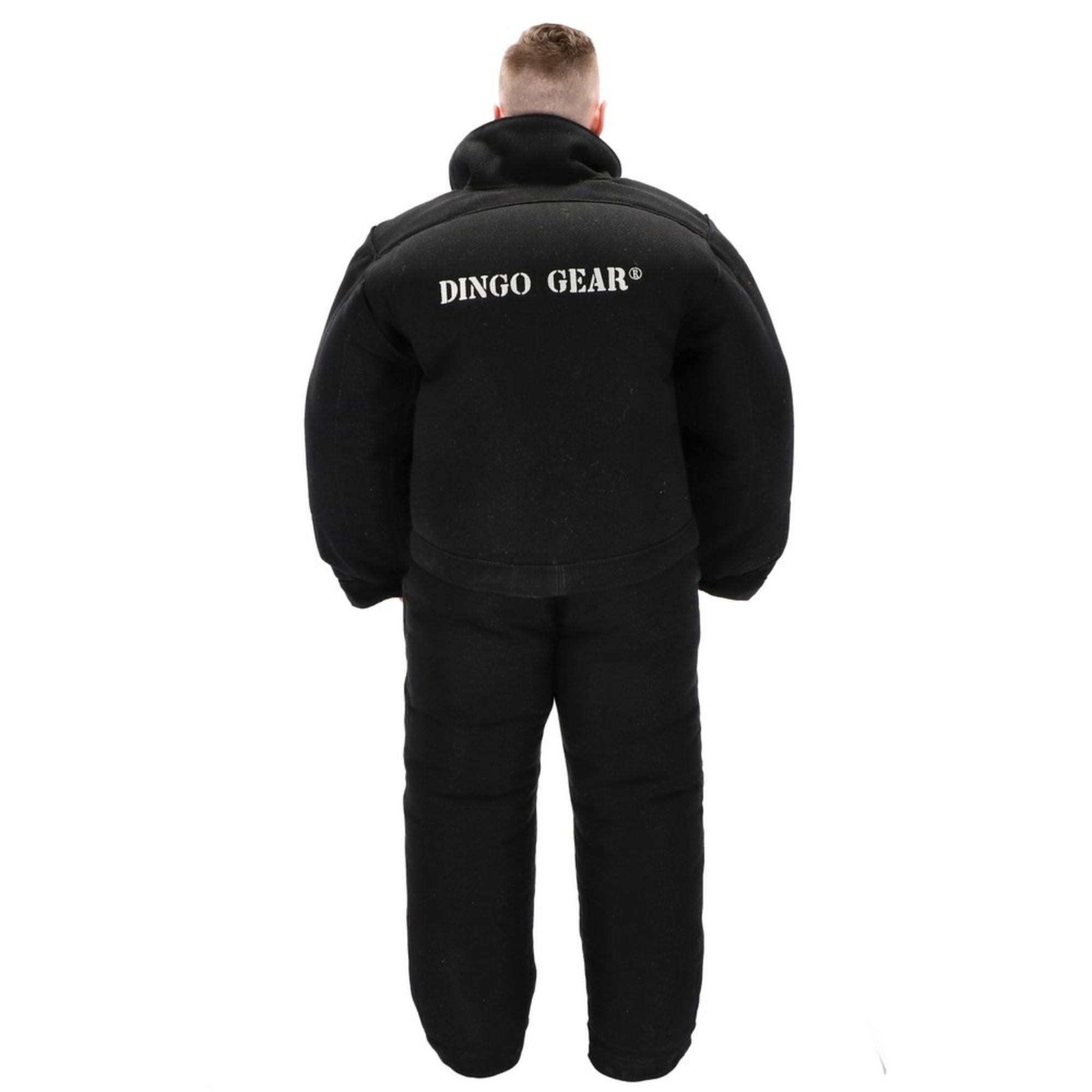Dingo Gear – Pantaloni de dresaj „Maximum Protection” – negru, nylcot | L / XL / XXL