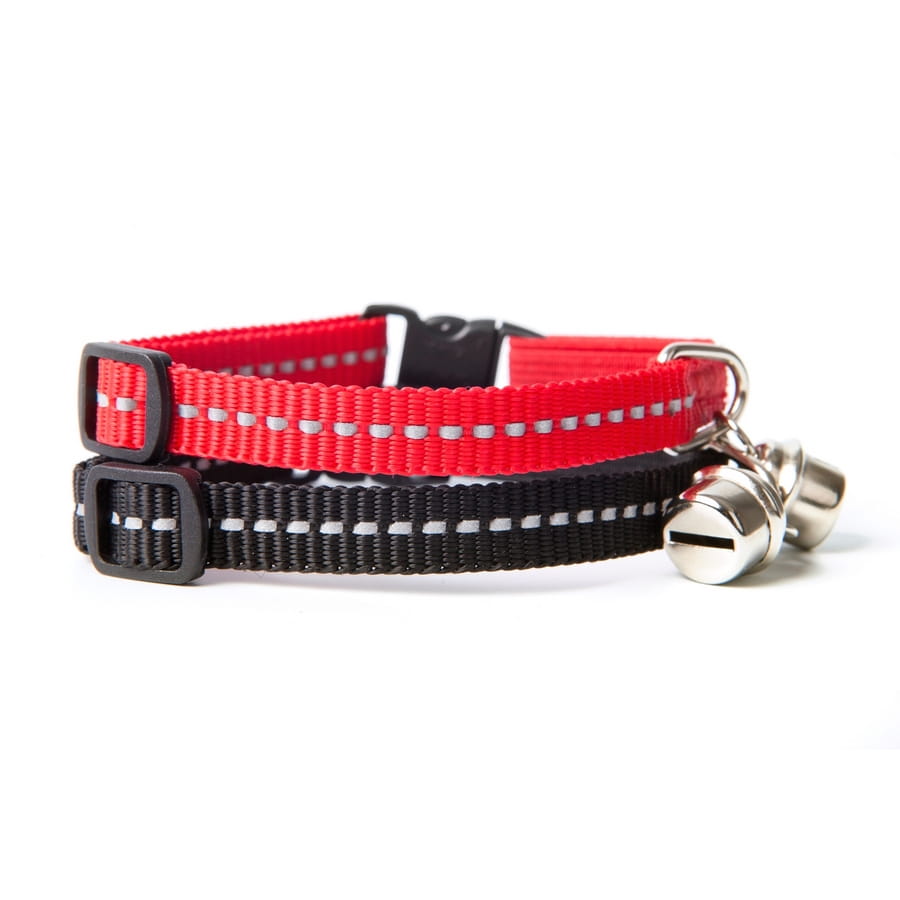 Zgardă reglabilă cu elemente reflectorizante