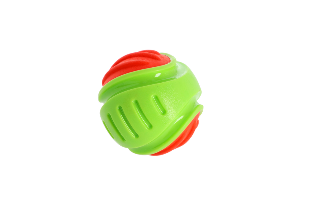 Jucărie pentru câini minge dentară din cauciuc TPR 10 cm