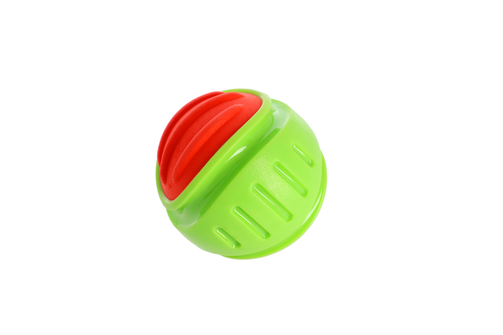 Jucărie pentru câini minge dentară din cauciuc TPR 10 cm